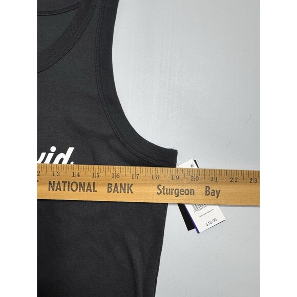 New with tags Schitt’s Creek ladies ‘Ew, David’ black tank top size XL - Picture 4 of 8